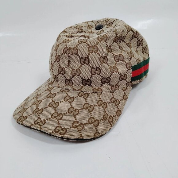 Gucci Cap Multi Color Polyester 249-071425 - Picture 1 of 10